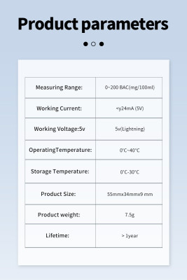 CEL-TEC Mini alkohol tester USB-C (10)