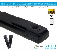 CEL-TEC S3000 - Black Wifi IR