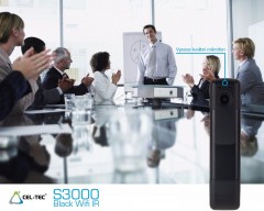 CEL-TEC S3000 - Black Wifi IR